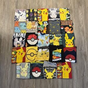 Kids Pokemon Clothes Lot Bundle Size XS-M